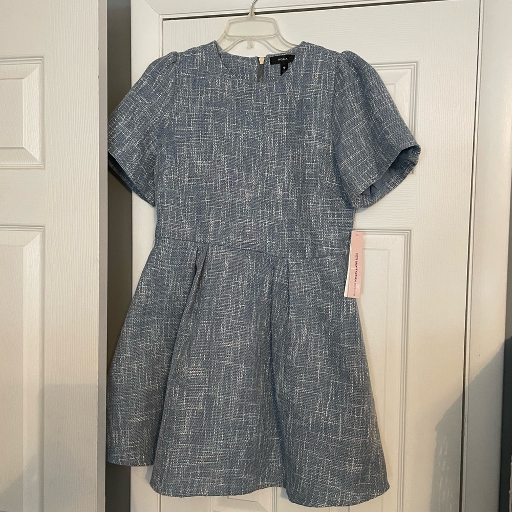 Bloomingdales Aqua Brand blue dress size medium